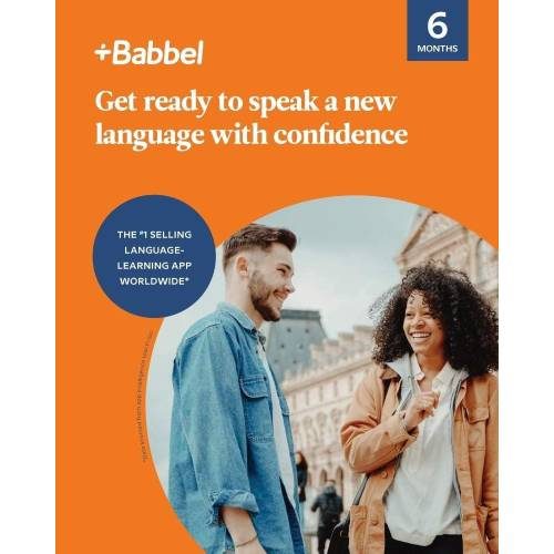Babbel 6 Months Subscription (iOS)